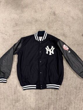 New York Yankees Majestic Throwback Jacket